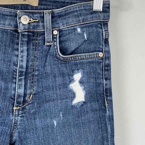 Joes Jeans Womens High Rise Skinny Ankle Jeans Michelle Distressed Wash size 24 - Picture 4 of 14